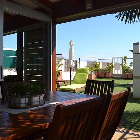 Apartamento Vacacional Atico Frente Al Mar كانديلاريا المظهر الخارجي الصورة