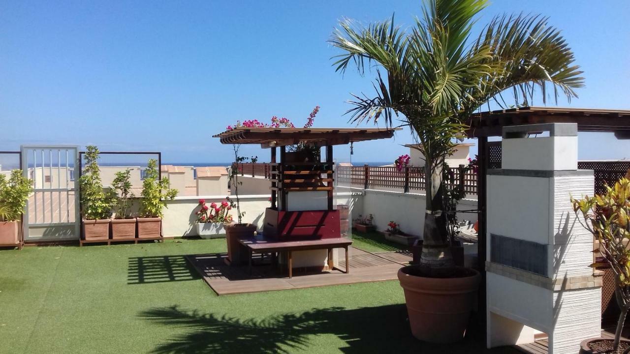 Apartamento Vacacional Atico Frente Al Mar كانديلاريا المظهر الخارجي الصورة