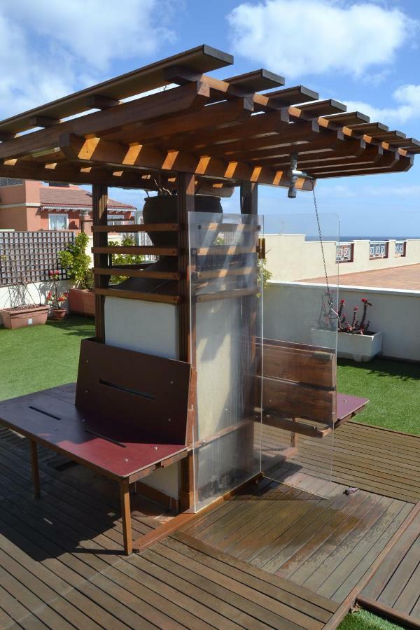 Apartamento Vacacional Atico Frente Al Mar كانديلاريا المظهر الخارجي الصورة